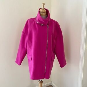 JENNIFER LOPEZ Size XL gorgeous pink zippered jacket